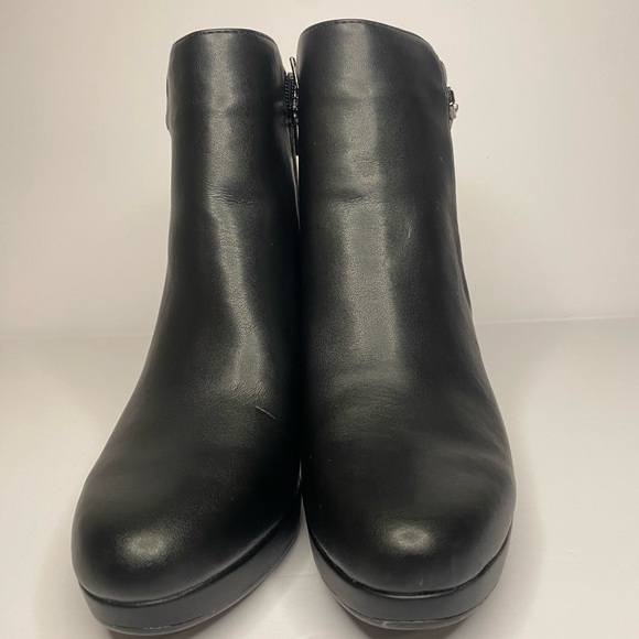 Naturalizer Black Heeled Boots with Sleek Design - Picture 6 of 9